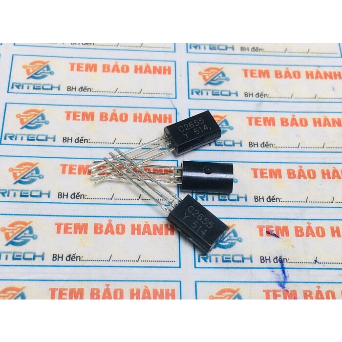 COMBO 20 CON 2SC2655, C2655 Transistor 2A/50V NPN TO-92L