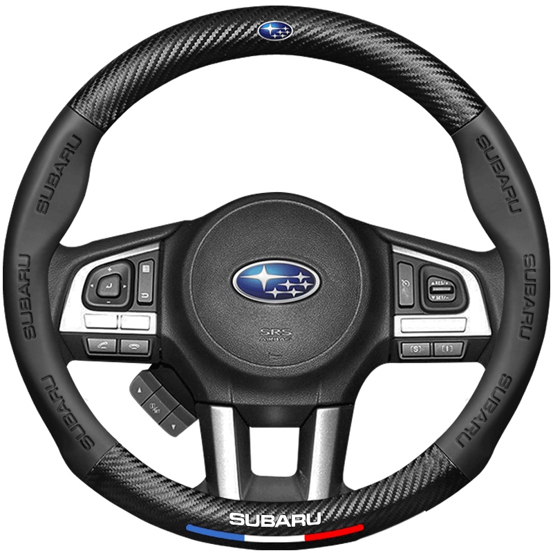 Vỏ Bọc Vô Lăng Xe Hơi Bằng Sợi carbon Chống Trượt Cho Subaru Forester Human Lion Outback XV Impreza BRZ STI
