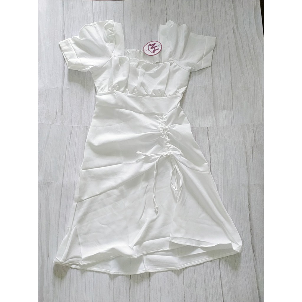 [Đủ size 45-71kg] Váy nữ - Freeship - Đầm Hồng, vàng trắng cổ vuông xòe đuôi cá sang trọng dự tiệc, dạo phố (big size) | BigBuy360 - bigbuy360.vn