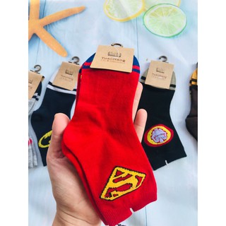 Combo 5 đôi tất Siêu Nhân cho bé trai