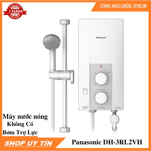 ☄️Hàng Chính Hãng ☄️Máy Nước Nóng Không Có Bơm Trợ Lực Panasonic DH-3RL2VH