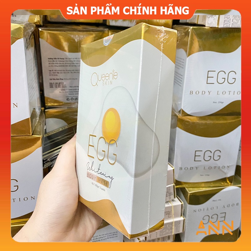 [Chính hãng] Tắm trắng trứng Queenie Skin - Mỹ phẩm Queenie Skin