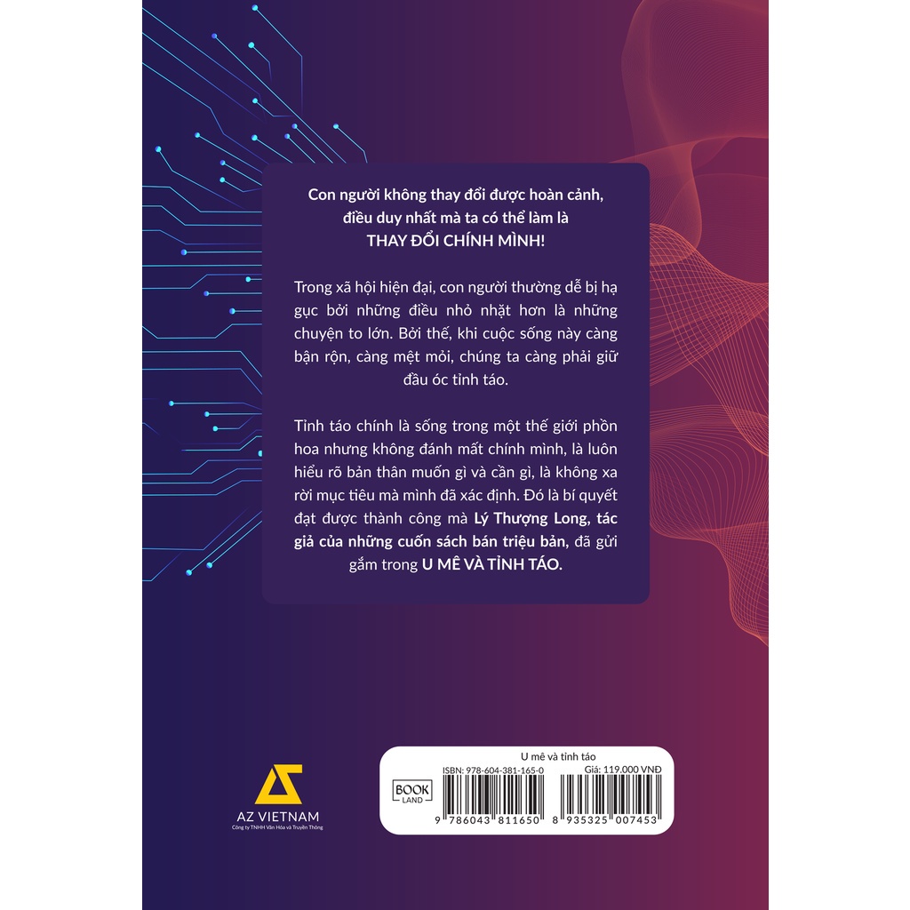Sách - U Mê &amp; Tỉnh Táo - Lý Thượng Long - AZVietNam