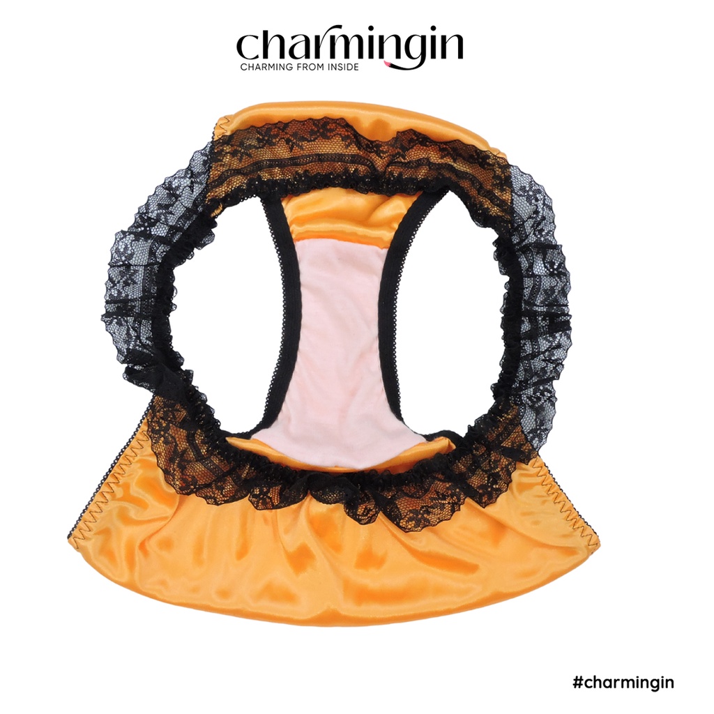 Quần lót satin mềm mịn lưng ren co giãn size M-L - QLST0022