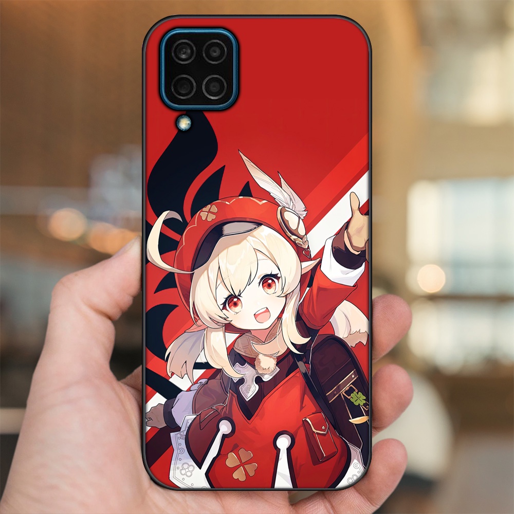 Ốp lưng Samsung M32, M33, M53, M62 viền đen in hình Klee Genshin Impact