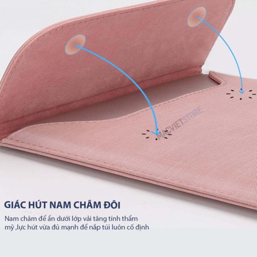 Combo Bao Da Chống Sốc Leather Bag - Da Lộn Cao Cấp (T013) | BigBuy360 - bigbuy360.vn