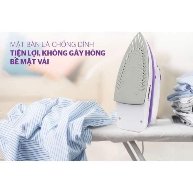 Bàn là hơi nước Sunhouse, công suất 1800W (bảo hành 12 tháng)