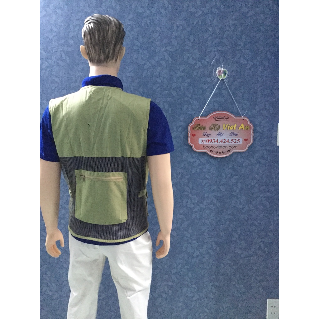 Áo Ghi Lê Đồng Phục Chuyên Dùng Trong Lao Động _ Hình Chụp Thật