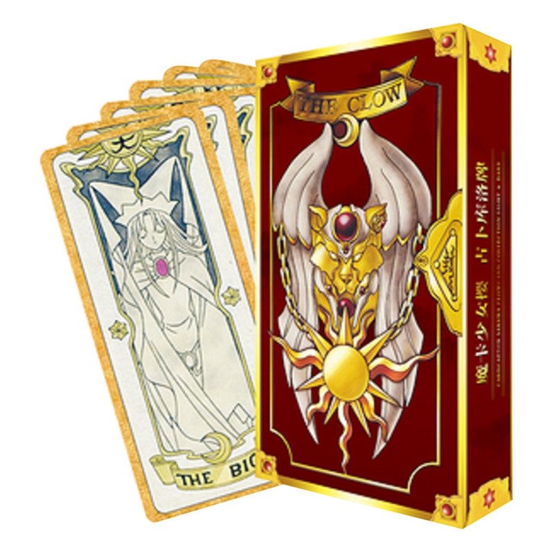 Set 56 Thẻ Bài Tarot+Extra 3 TCG Cardcaptor Sakura