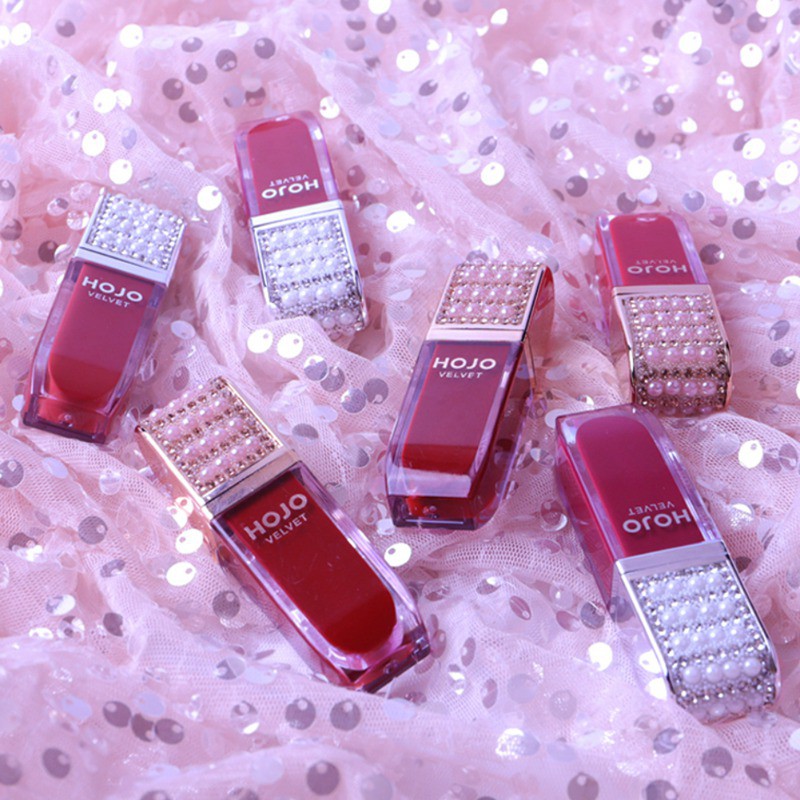 [Hàng mới về] Son lì HOJO giữ ẩm chống nước không dính ly cốc cho màu môi đẹp lâu trôi lâu phai