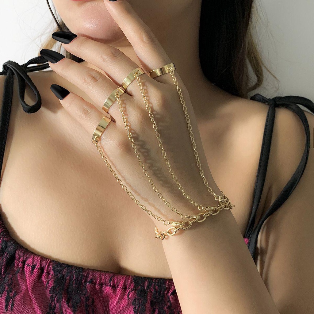 Vòng Tay Chuỗi Xích WMES15H Nhiều Lớp Mặt Hình Bướm Phong Cách Bohemia Thanh Lịch Cho Nữ