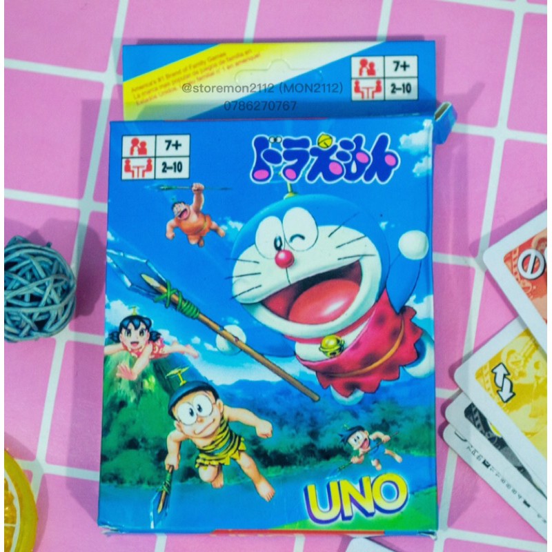 BỘ BÀI UNO DORAEMON DOREMON