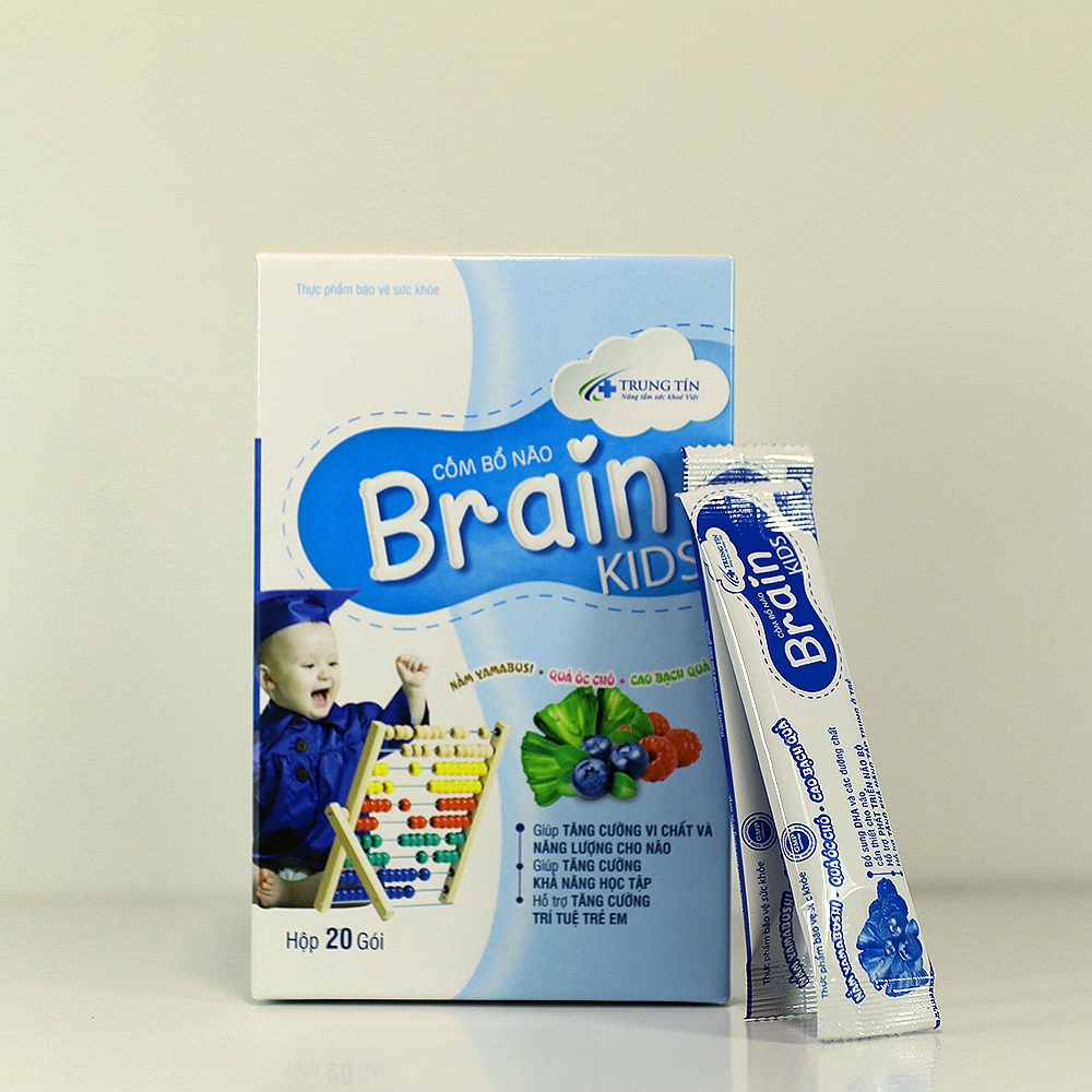 Cốm bổ não cốm trí não cho bé BrainKids g brain hỗ trợ phát triển trí não, tăng khả năng tập trung, tăng cường trí lực