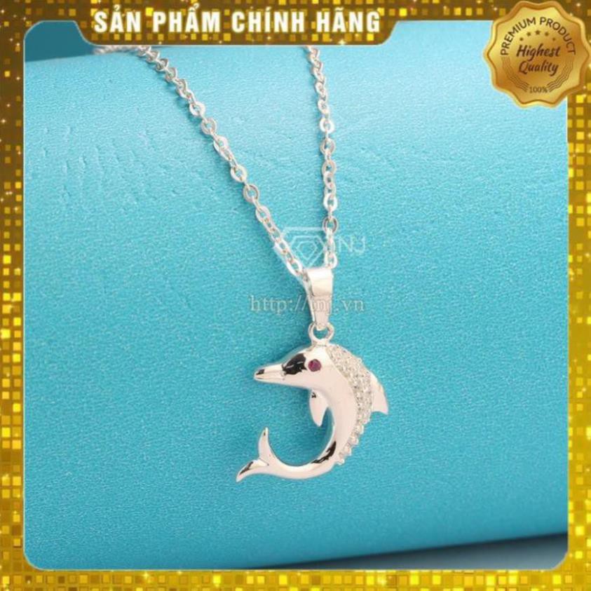 [💝Không Đẹp Hoàn Tiền] Dây chuyền bạc nữ, vòng cổ bạc nữ đẹp giá rẻ mặt cá heo