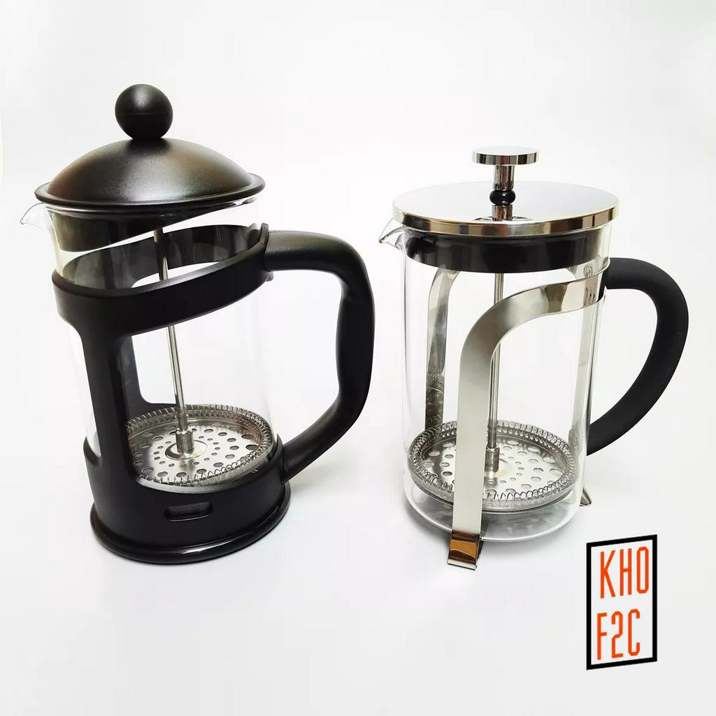 Bình Thủy Tinh Pha Trà, Pha Cà Phê French Press 800ml LLG019/ LLG018