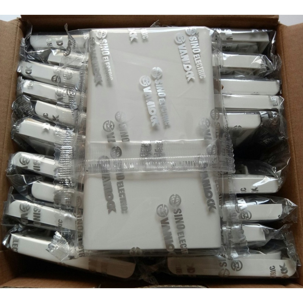 Mặt 1-2-3-4-5-6 Hạt Công Tắc, Mặt CB, Mặt Bít SINO  VANLOCK dòng S18