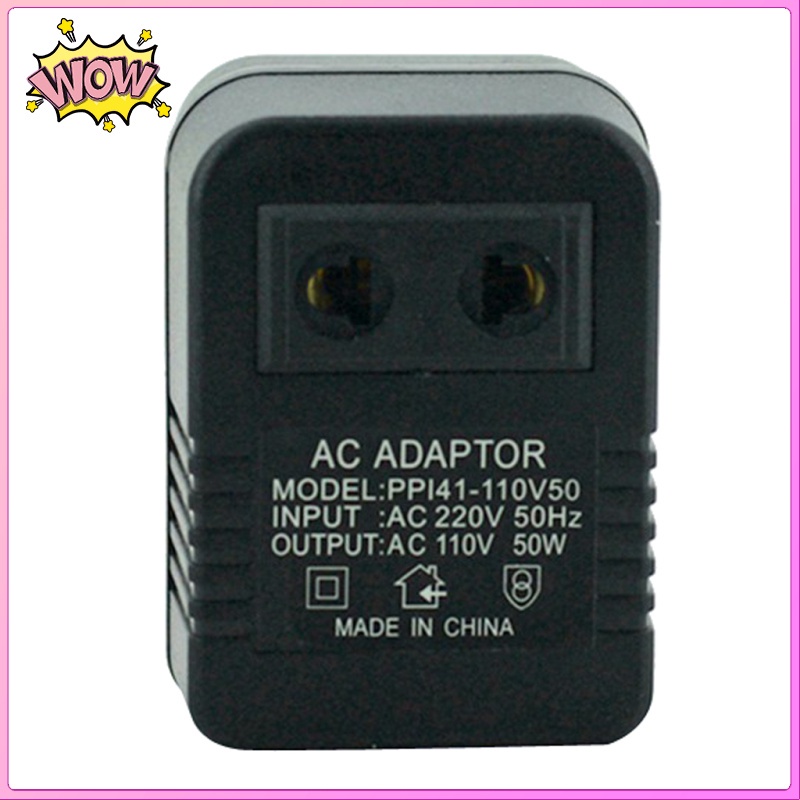 Bộ chuyển đổi điện áp 220V - 110V tiện lợi khi đi du lịch