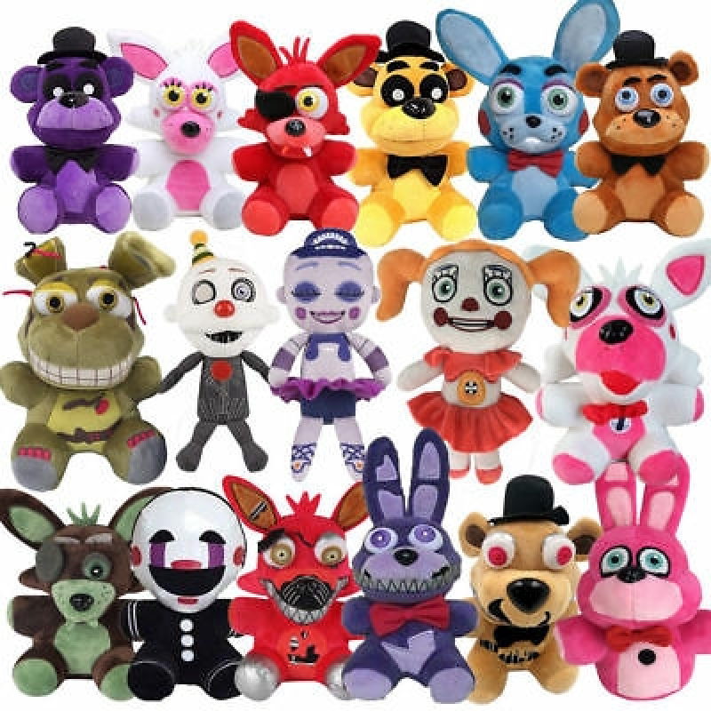 Thú Nhồi Bông Hình Nhân Vật Trong Five Nights At Freddy 's Bonnie Chica Foxy Fnaf