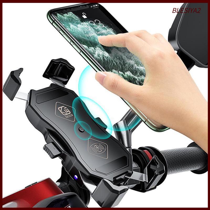 Giá Đỡ Điện Thoại Sạc Nhanh Không Dây 15W QI Trên Xe Hơi