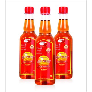 Combo 2 chai nước mắm nhỉ cá cơm thượng hạng loại 1 Như Mười đặc sản Bình Định
