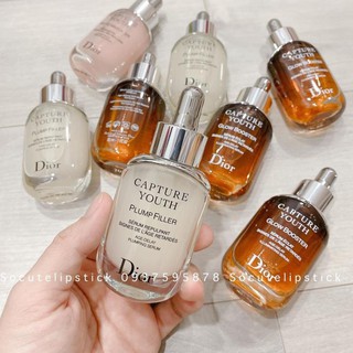 Serum dưỡng da D.ior Capture Youth - Matte Maximizer - Glow Booster - Plump Filler - Intense Rescue 30ml