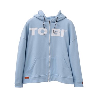 [Mã BMLT35 giảm đến 35K đơn 99K] Áo khoác TOBI Hoodie Zip, màu Xanh dương, UNISEX