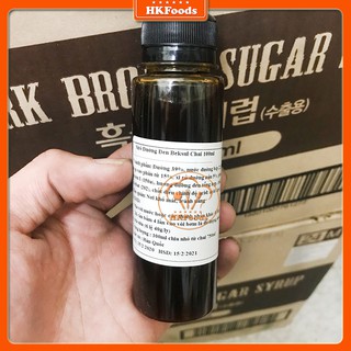 Đường Đen Beksul Hàn Quốc Nguyên Chất Chai Chia Nhỏ 100ml
