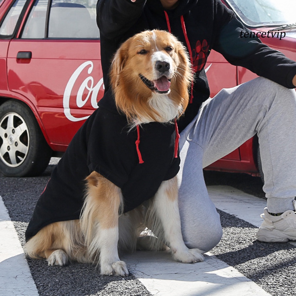 Áo hoodie họa tiết trái tim thời trang cho chó cưng
