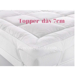 Tấm làm êm đệm - topper Everon chính hãng dày 7cm