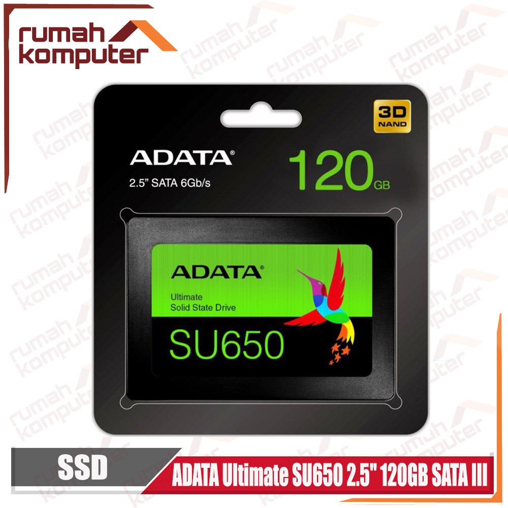 Bảng Mạch Adata Su650 2.5 "120Gb Sata Iii 3d Nano Internal Ssd