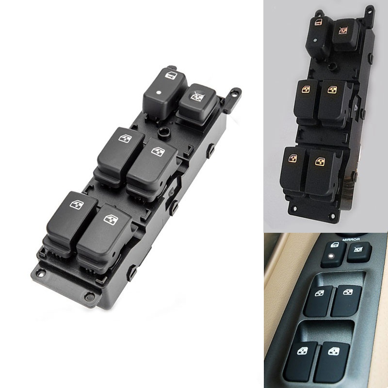 Công Tắc Điều Khiển Nâng Cửa Kính Xe Hơi 93570-1D313W Cho Kia Carens 2006 2007 2008 2009 2010 2011 2012