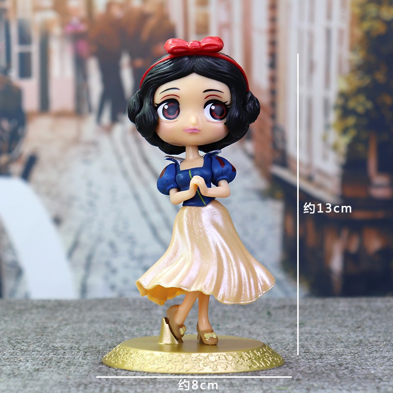 Búp bê trang trí bánh kem Công Chúa Disney Elsa, Anna, Sofia, Belle, Sakura, Thủy Thủ Mặt Trăng phụ kiện bánh sinh nhật