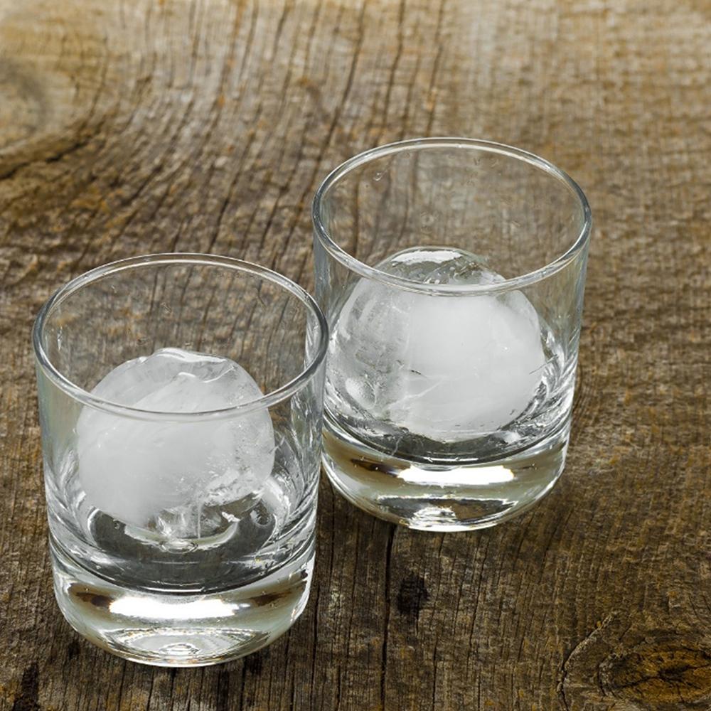 YIYU Khuôn Làm Đá 4 Lỗ 4 Ngăn Hình Tròn Tiện Dụng