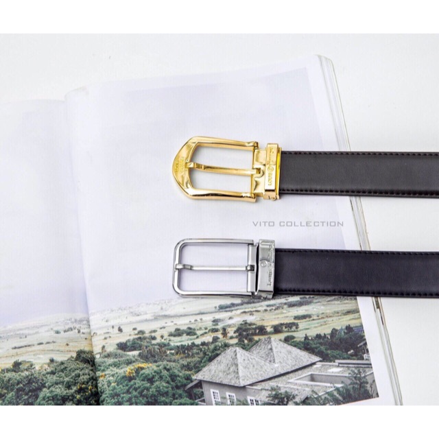 THẮT LƯNG KHOÁ KIM, Dây nịt Khoá Mạ Đồng, Dây Da PU cao cấp dài 110cm
