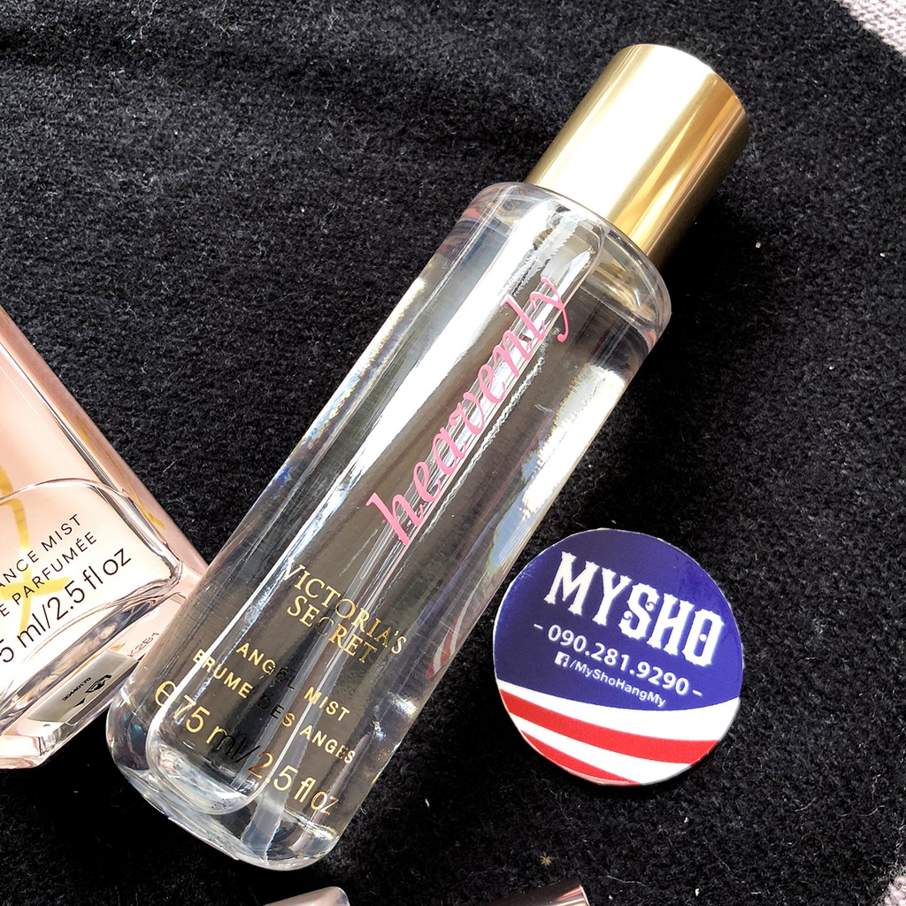 Xịt toàn thân, Mist Very Sexy, Bombshell, Seduction, Love, Heavenly, Tease, Very Sexy Night, Glam, Dream Angels 75ml
