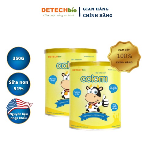 Combo 2 Sữa non COLOMI dành cho trẻ em (350g)