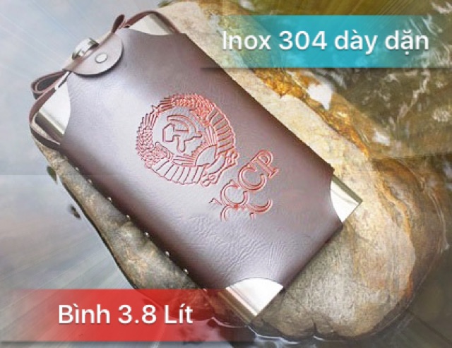 Bình đựng inox cccp 2 Lít (Bạc)