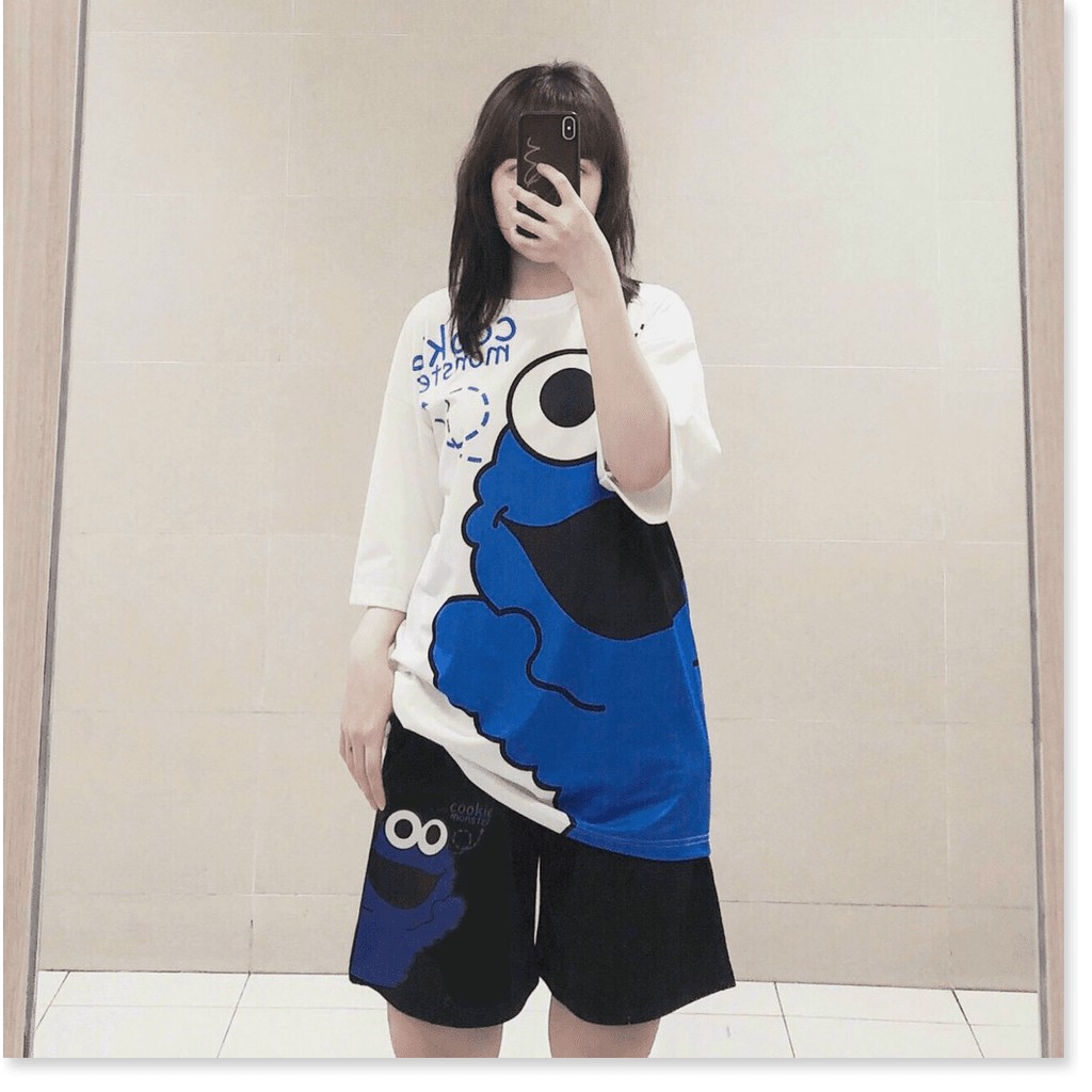 SET THUN NỮ COTTON,THIẾT KẾ HỌA TIẾT TRÊN ÁO SIÊU DỄ THƯƠNG LANA FASHION