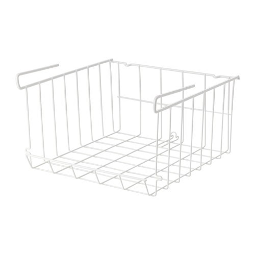 Giỏ cài móc thành đợt tủ, cạnh tủ Observator IKEA