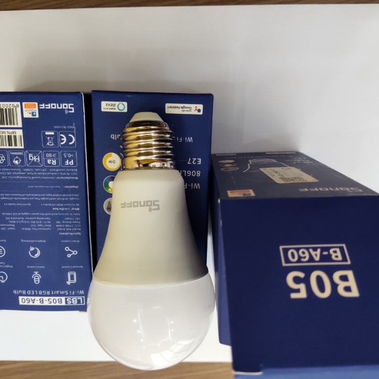 Bóng Đèn LED Thông Minh Sonoff Wi-Fi B05-B-A60 9W E27 RGB