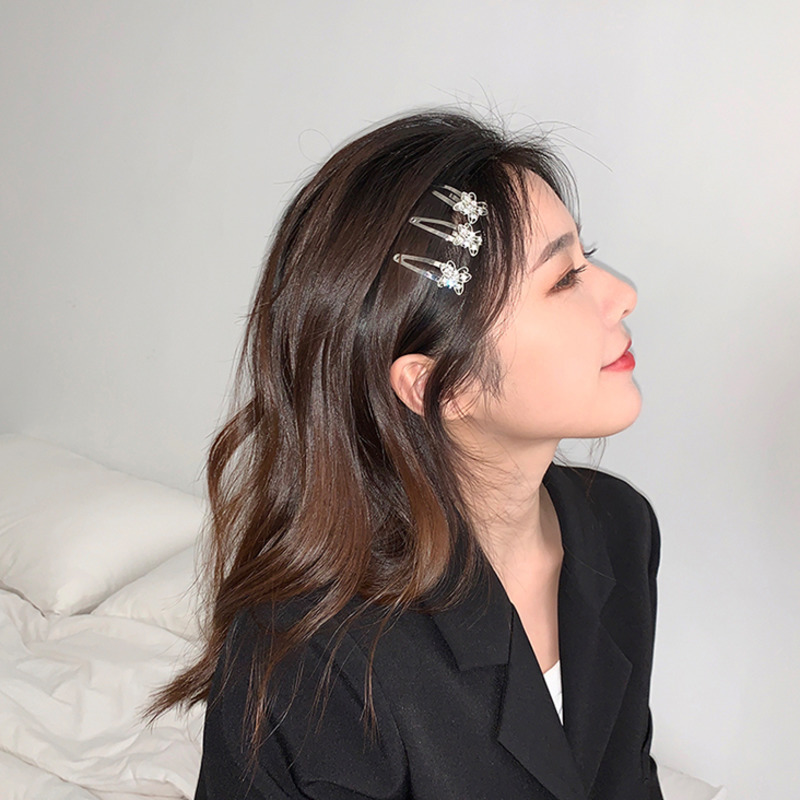 Kẹp tóc hình bướm đính đá phong cách Mori dễ phối đồ 22603 cho nữ mang đi chơi