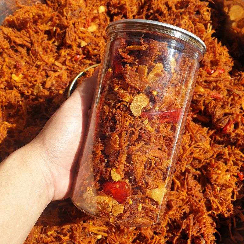 300gr khô heo cháy tỏi