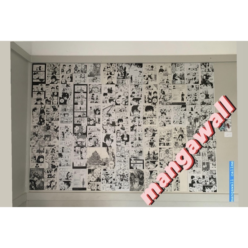 [MANGA WALL]TƯỜNG MANGA ANIME theo yêu cầu từ 30-100 tờ