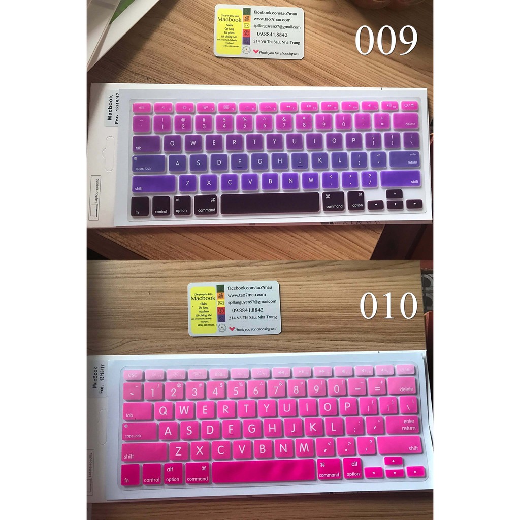 Lót phím màu Ombre cho Macbook 13 inch | BigBuy360 - bigbuy360.vn