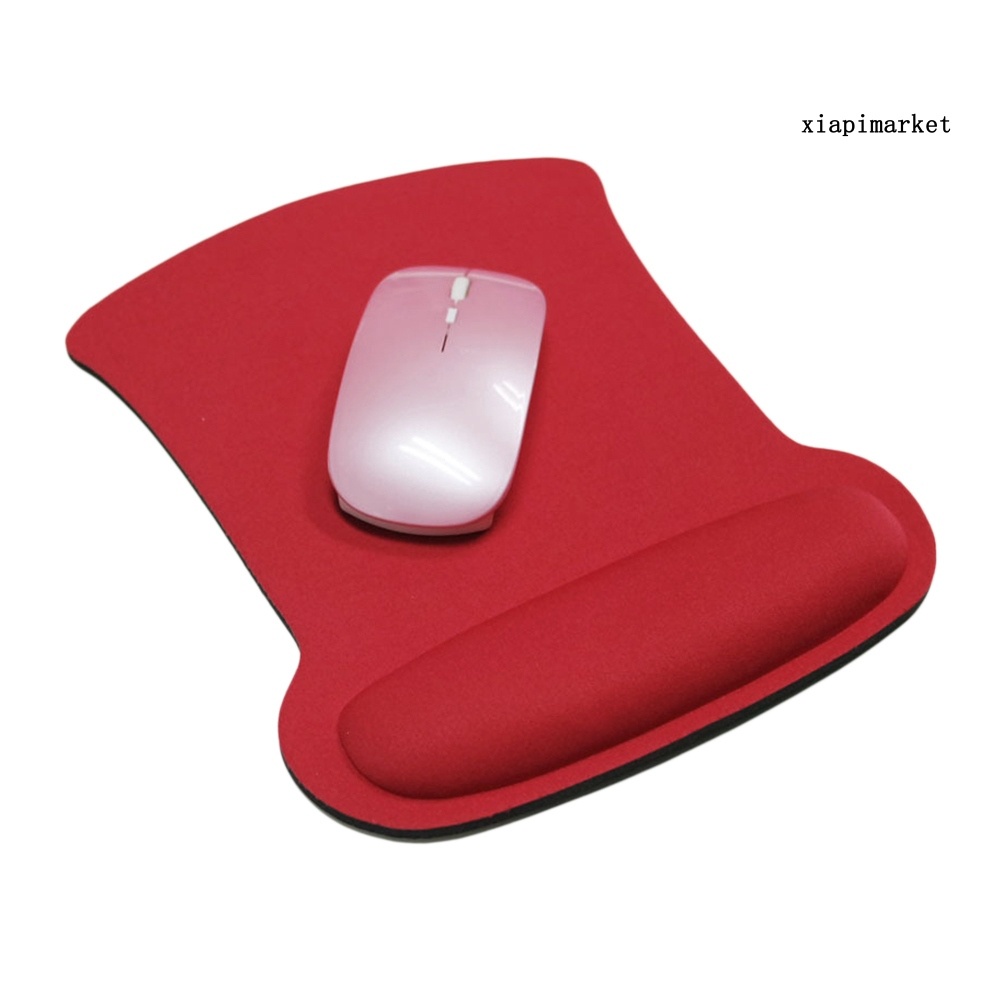 LOP_Anti-slip Soft Sponge Gaming Mouse Pad Mat with Wrist Rest Computer Accessory