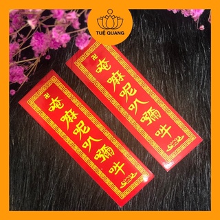100 Lục Tự Đại Minh Chú Om Mani Padme Hum - Án Ma Ni Bát Minh Hồng