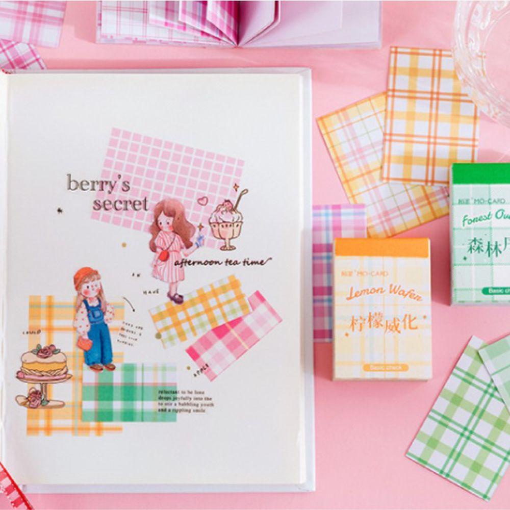 Bộ 50 Tờ Giấy Dán Trang Trí Sổ Tay / Nhật Ký / Lập Kế Hoạch Tự Dính DIY