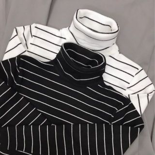 Áo len cổ lọ style Hàn