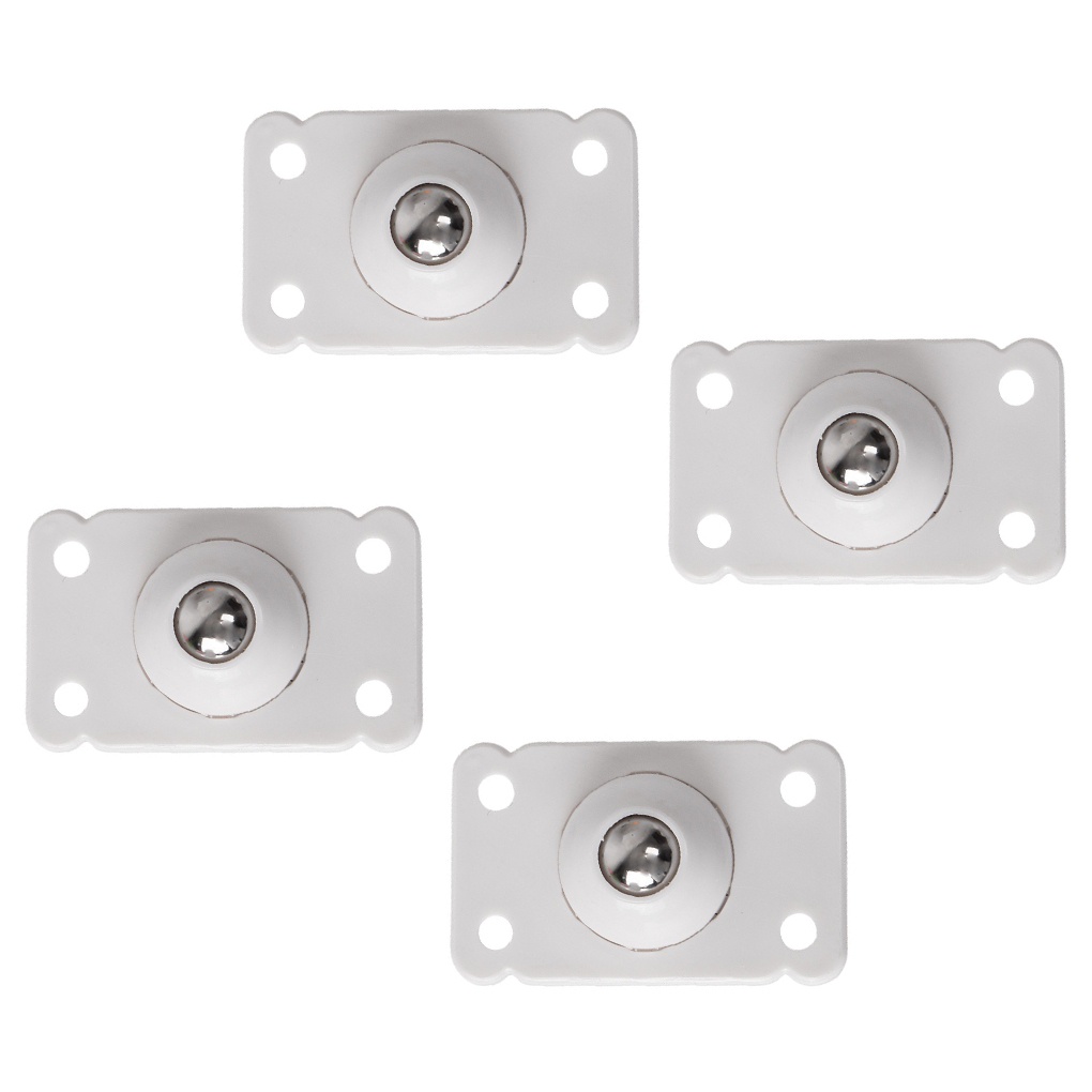 Universal Wheel 360° Rotatable Box Caster Roller Sticky Sliding Bin Pulley Wheel with Stainless Steel Ball ELEN