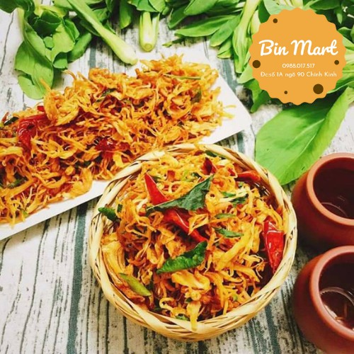 Hũ 500gr khô gà lá chanh